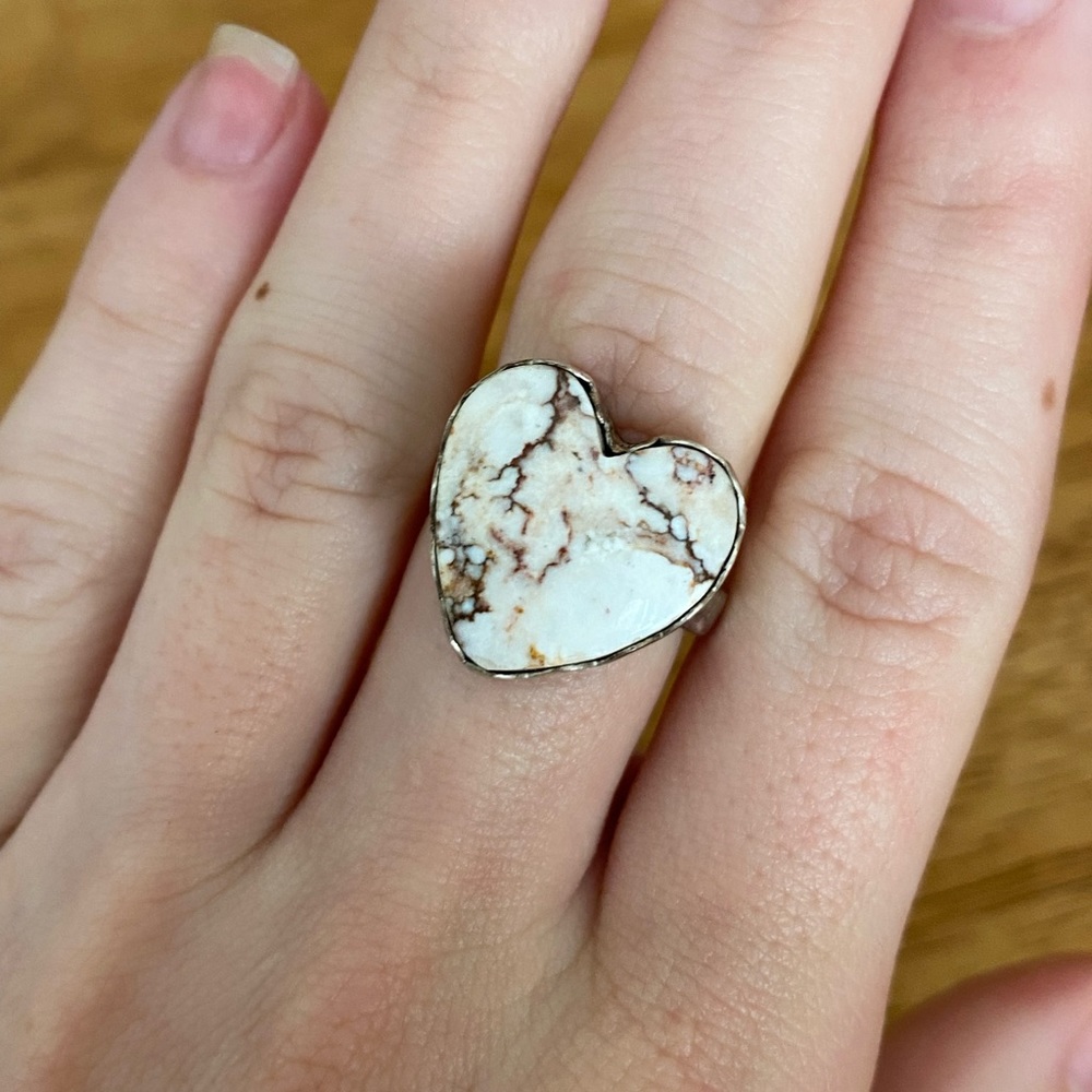 Wild Horse heart ring